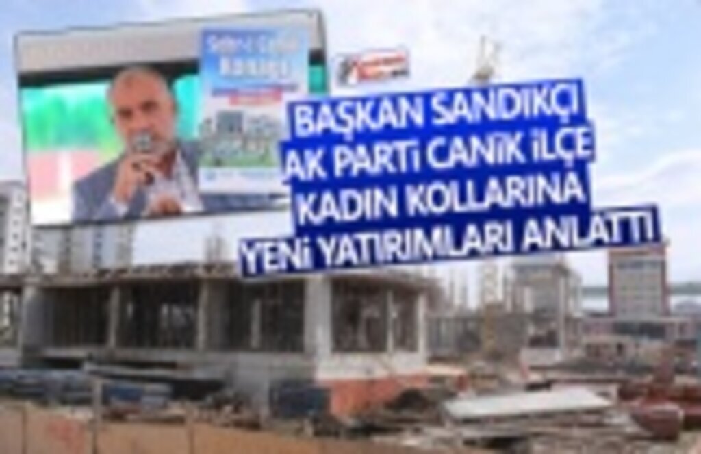 Başkan Sandıkçı, Yeni Yatırımlarını Anlattı