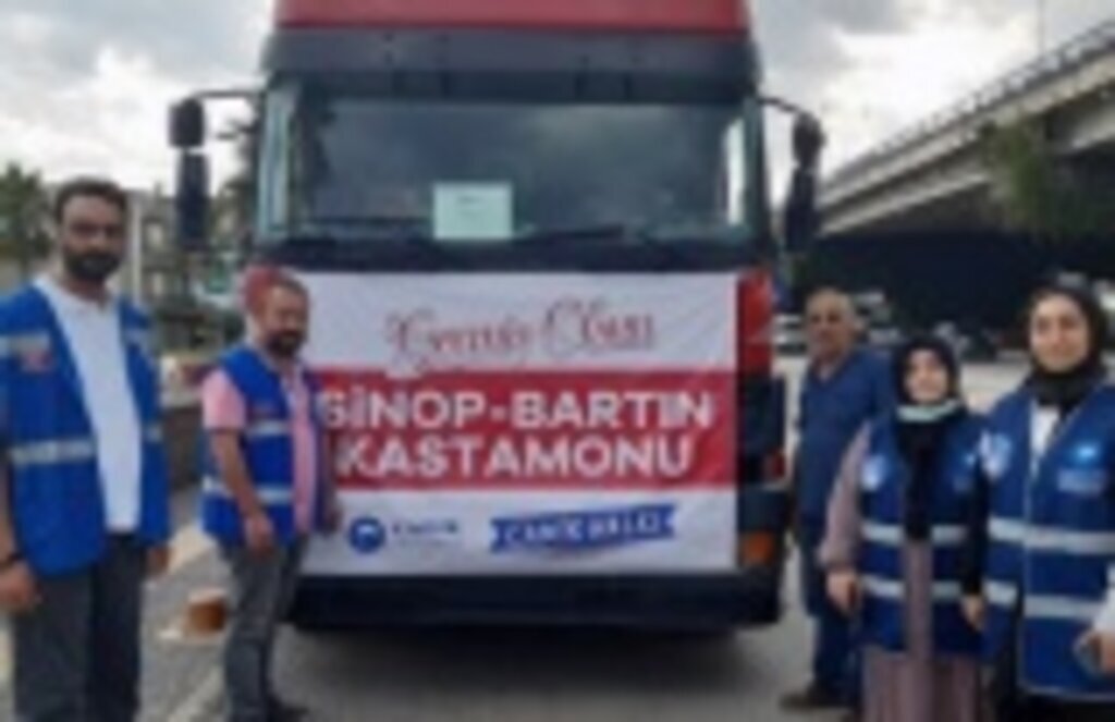 Canik Belediyesi'nden Sel Bölgesine Yardım Eli