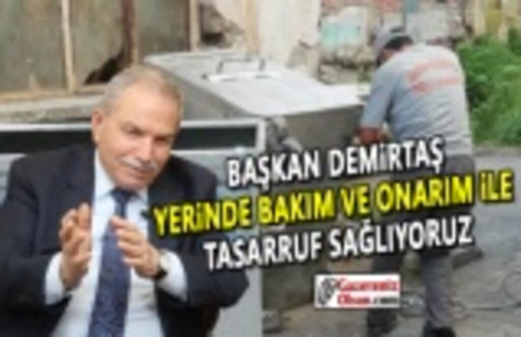 İlkadım Temizlik İşleri Ekipleri Çöp Konteynerlerini Yeniliyor