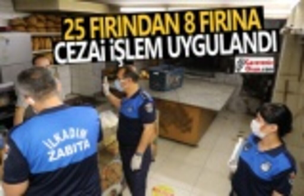 İlkadım Zabıta Ekipleri Fırınlara Şafak Denetimi Yaptı