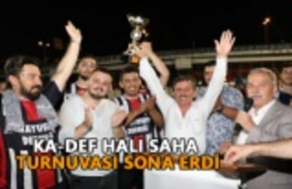 KA-DEF Halı Saha Turnuvası sona erdi