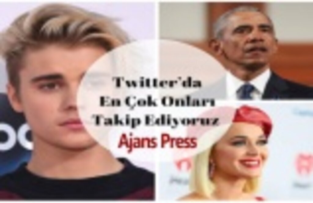 Twitter'da en çok onları takip ediyoruz