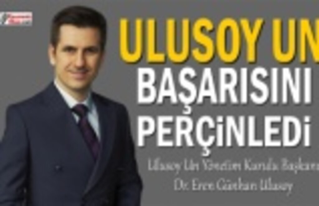 Ulusoy Un, Başarısını Perçinledi
