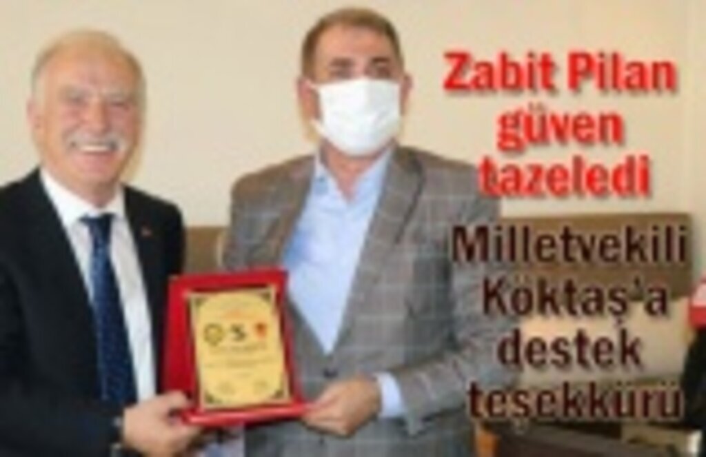 Zabit Pilan güven tazeledi - Samsun Haber