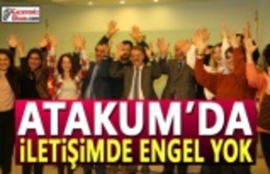 Atakum Belediyesi iletişimde engel tanımıyor
