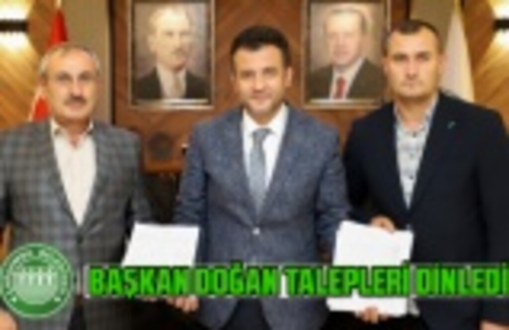 Başkan Doğan muhtarların taleplerini dinledi