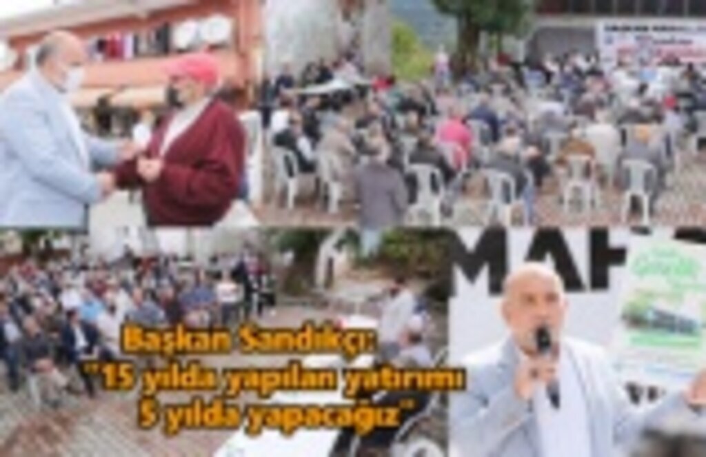 Başkan Sandıkçı Gökçepınar Mahallesi’nde