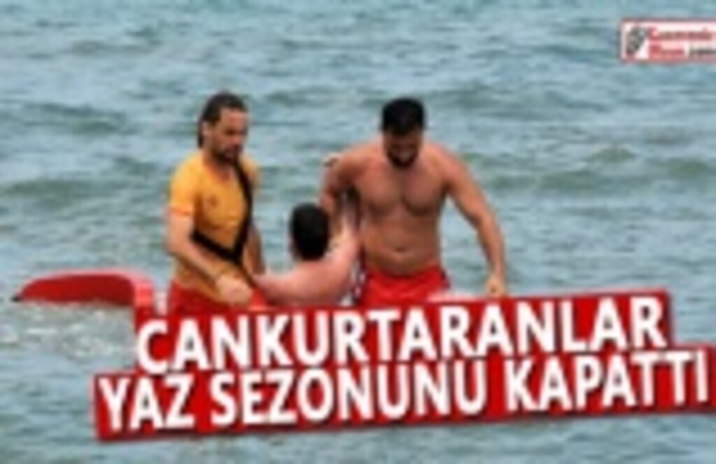 Cankurtaranlar yaz sezonunu kapattı