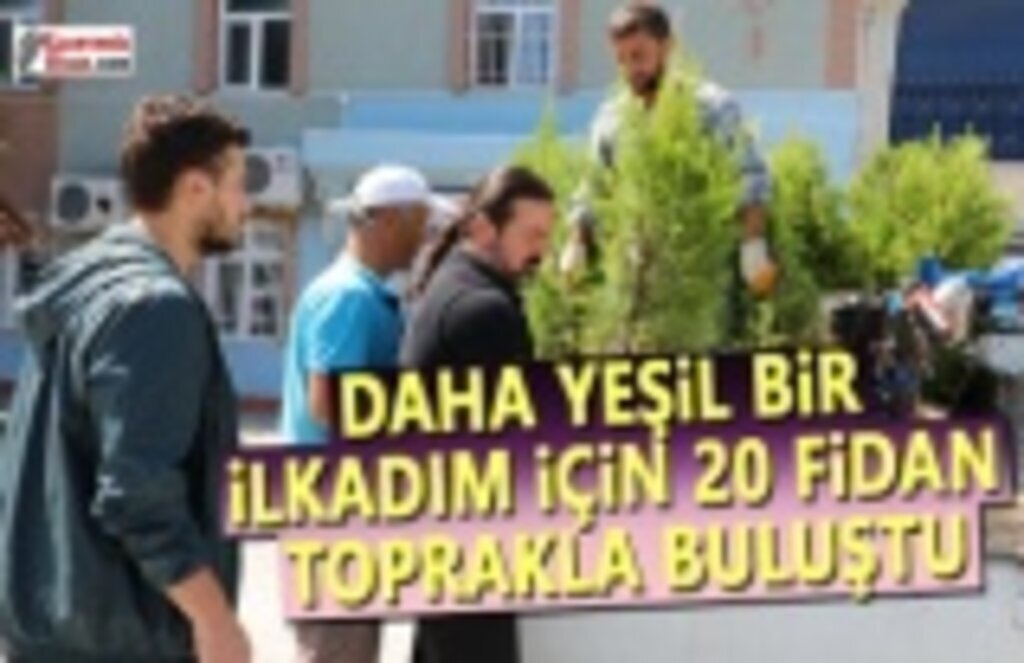 İlkadım'da fidanlar toprakla buluştu