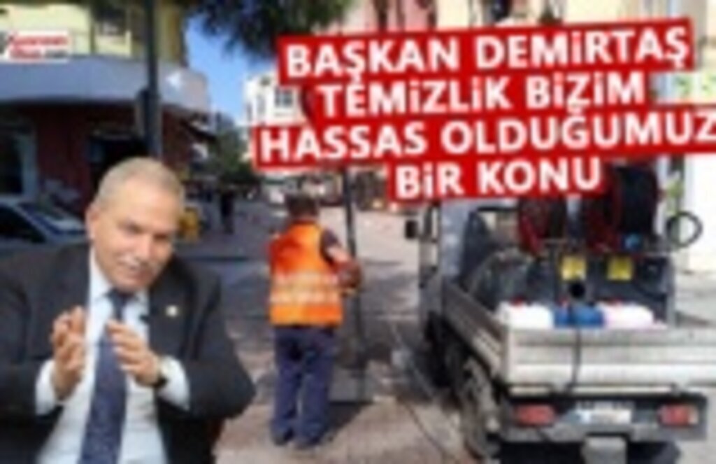 ilkadım'da Su tasarruflu jet yıkama aracı her yerde