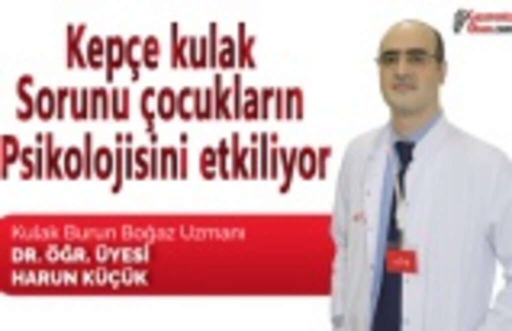 Kepçe kulak sorunu çocukların psikolojisini etkiliyor