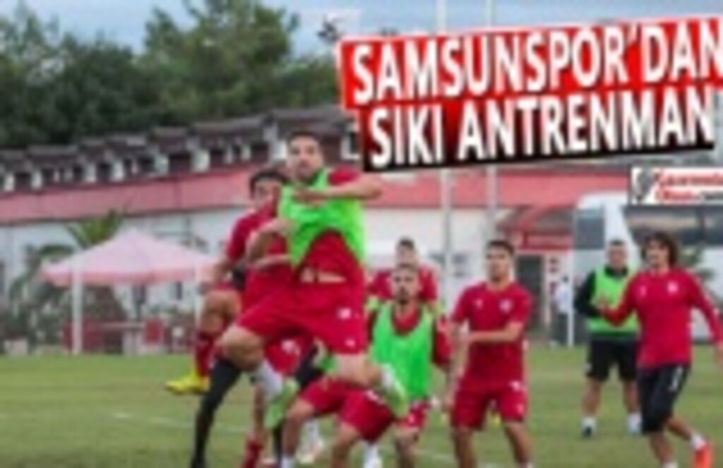 Samsunspor, Ankara Keçiörengücü Maçına Hazırlanıyor