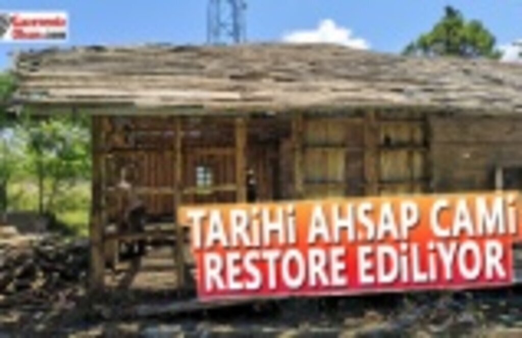 Tarihi ahşap camiye Büyükşehir'den restorasyon