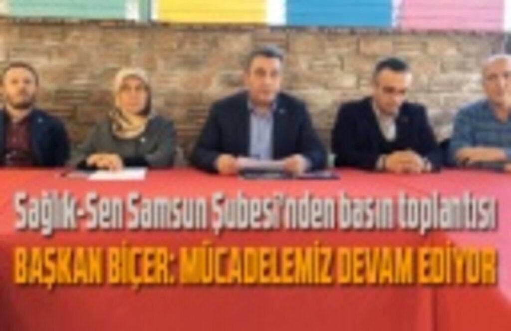 Başkan Biçer, sağlık çalışanlarının sorunlarını dile getirdi