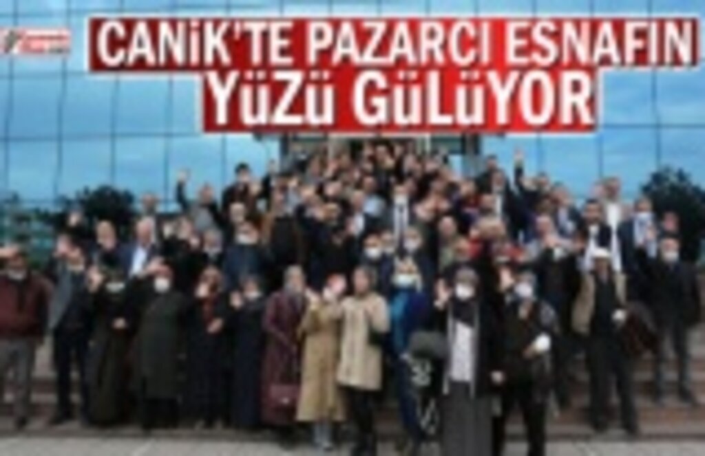 Canik'te Pazarcı Esnafın Yüzü Gülüyor