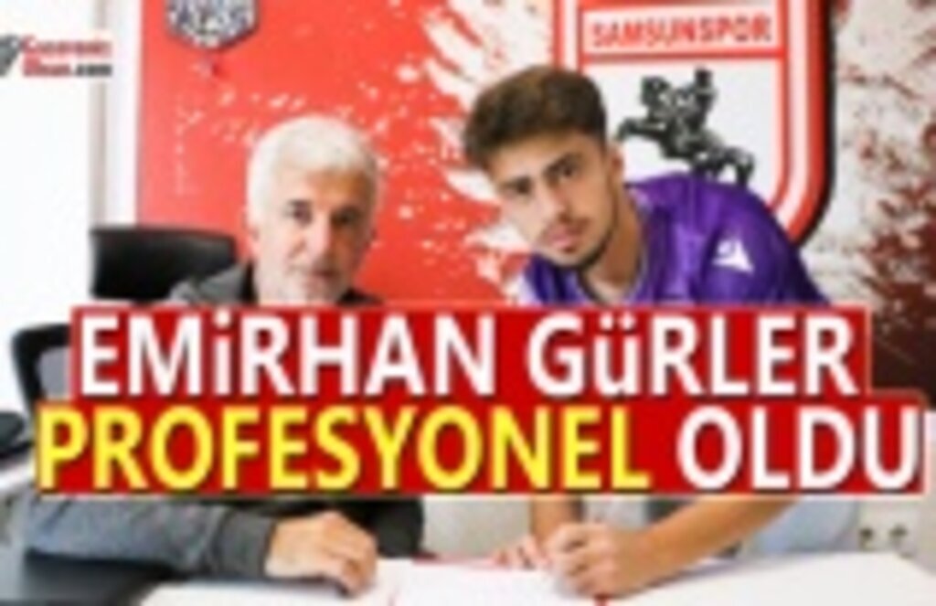 Emirhan Gürler Profesyonel Oldu