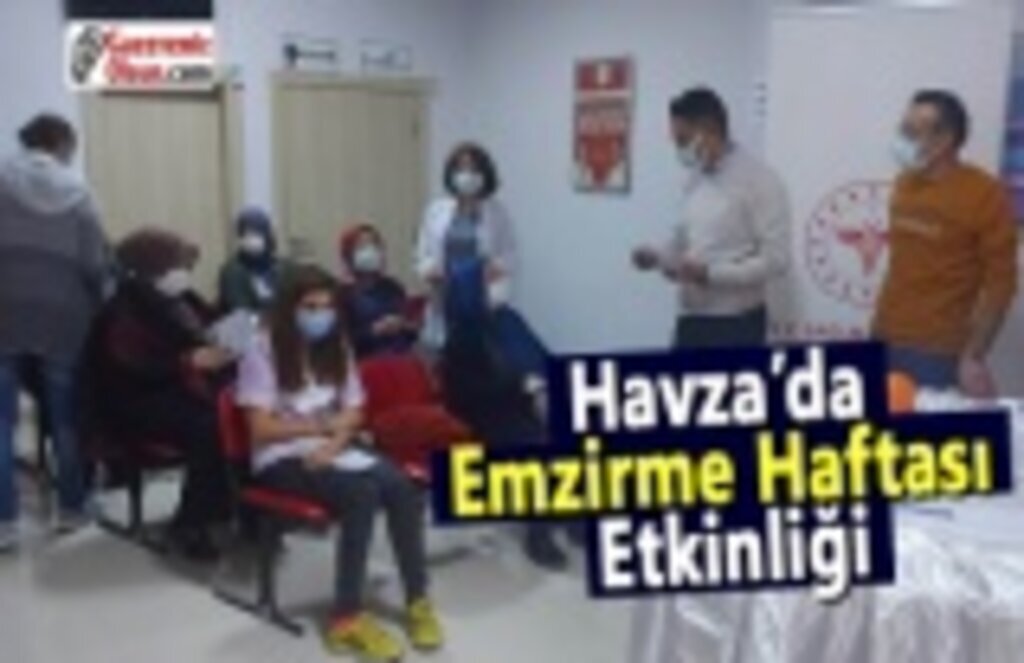 Havza’da Emzirme Haftası Etkinliği