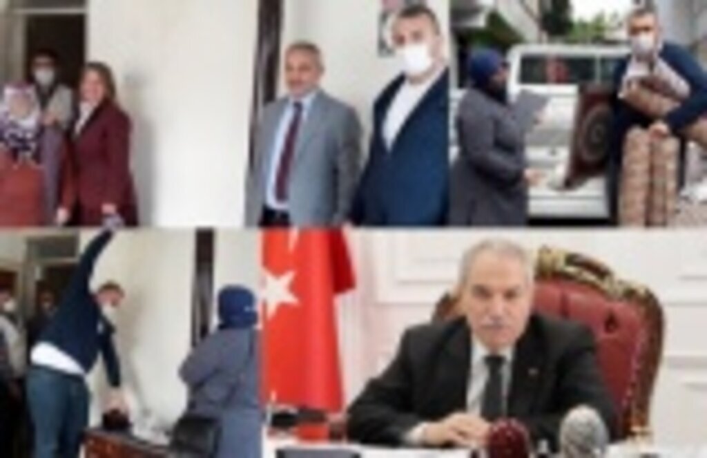 İlkadım Belediyesi'nden yürekleri ısıtan yardım