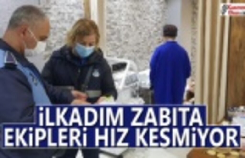 ilkadım Zabıta Ekipleri Denetimleri Aralıksız Devam Ediyor