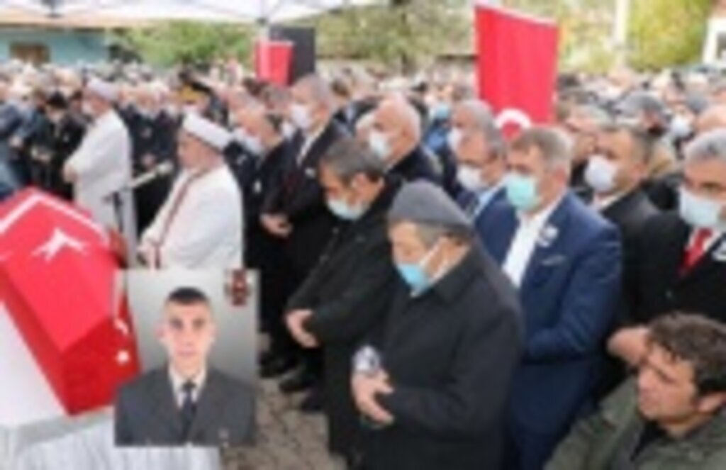 Kahraman şehit Harun Çalışkan dualarla uğurlandı