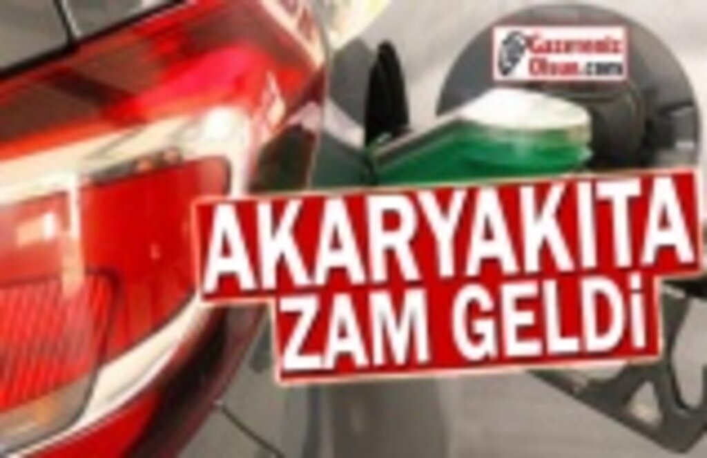 Motorin ve Benzine Zam Geldi