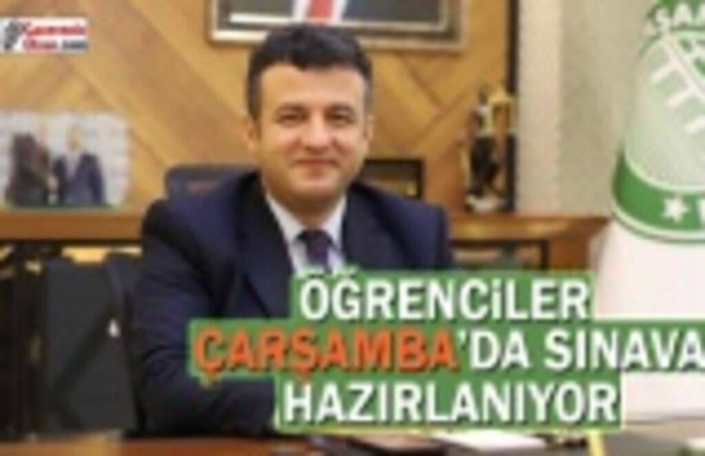 Öğrenciler, Çarşamba'da Sınava Hazırlanıyor