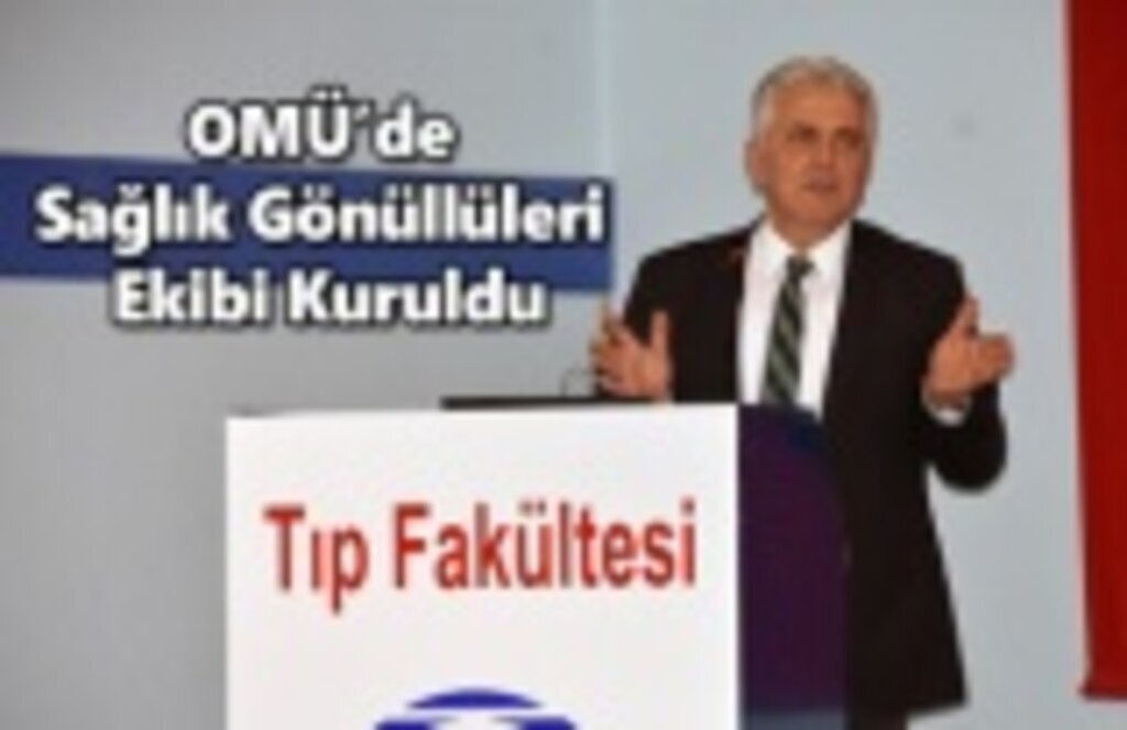 OMÜ’de Sağlık Gönüllüleri Ekibi Kuruldu