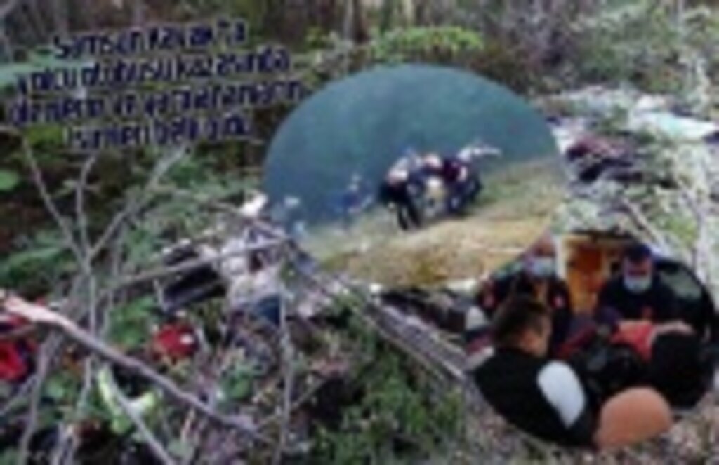 Samsun Kavak'ta yolcu otobüsü kazası: 2 ölü, 14 yaralı