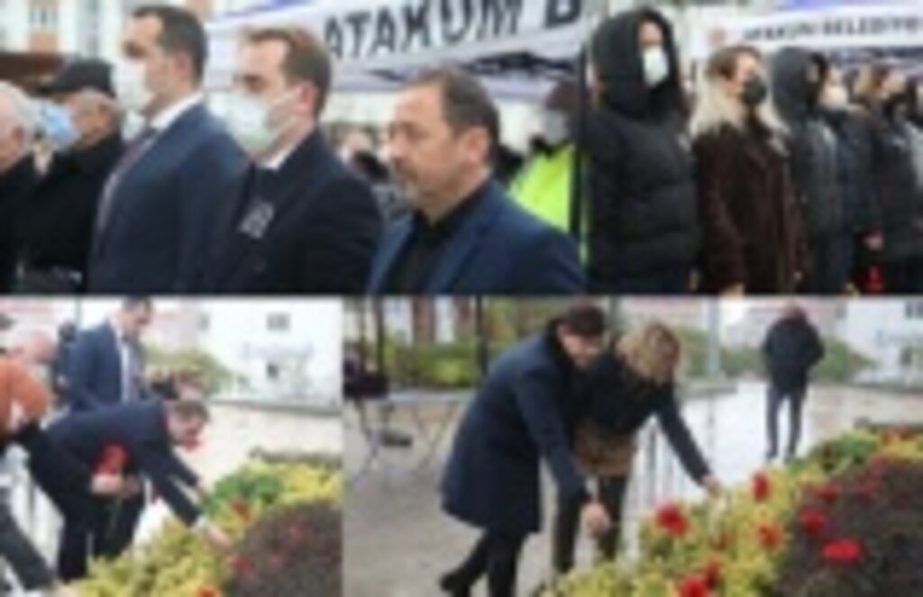 Atakum Belediyesi’nden Atatürk için anma töreni