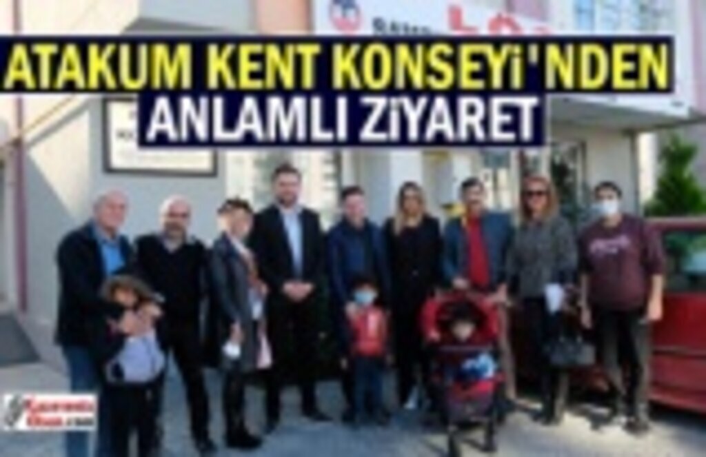 Atakum Kent Konseyi'nden Anlamlı Ziyaret