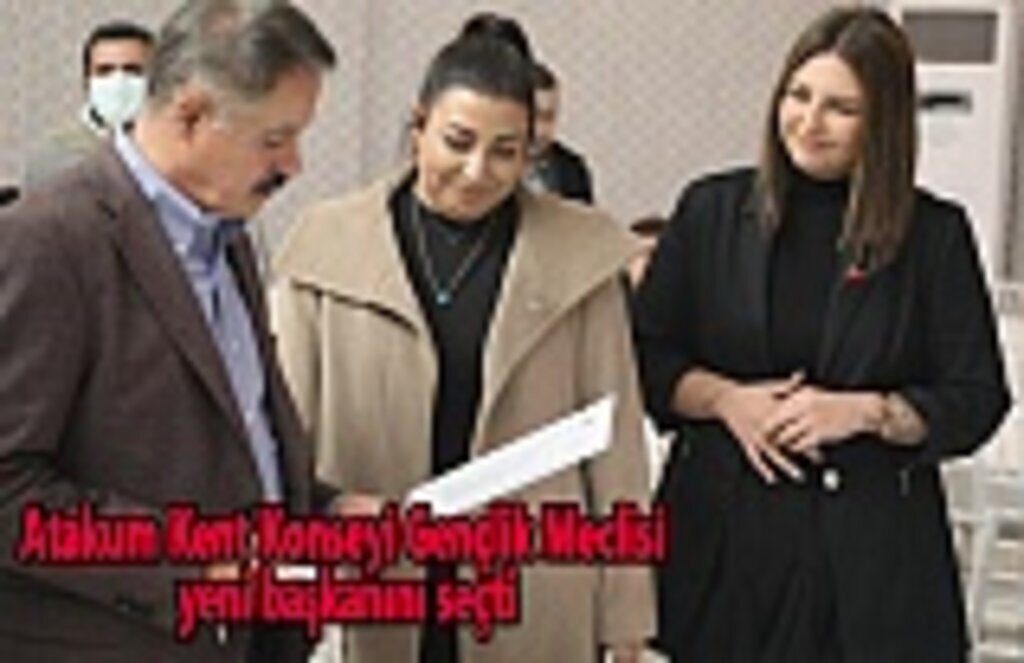 Atakum Kent Konseyi Gençlik Meclisi yeni başkanını seçti