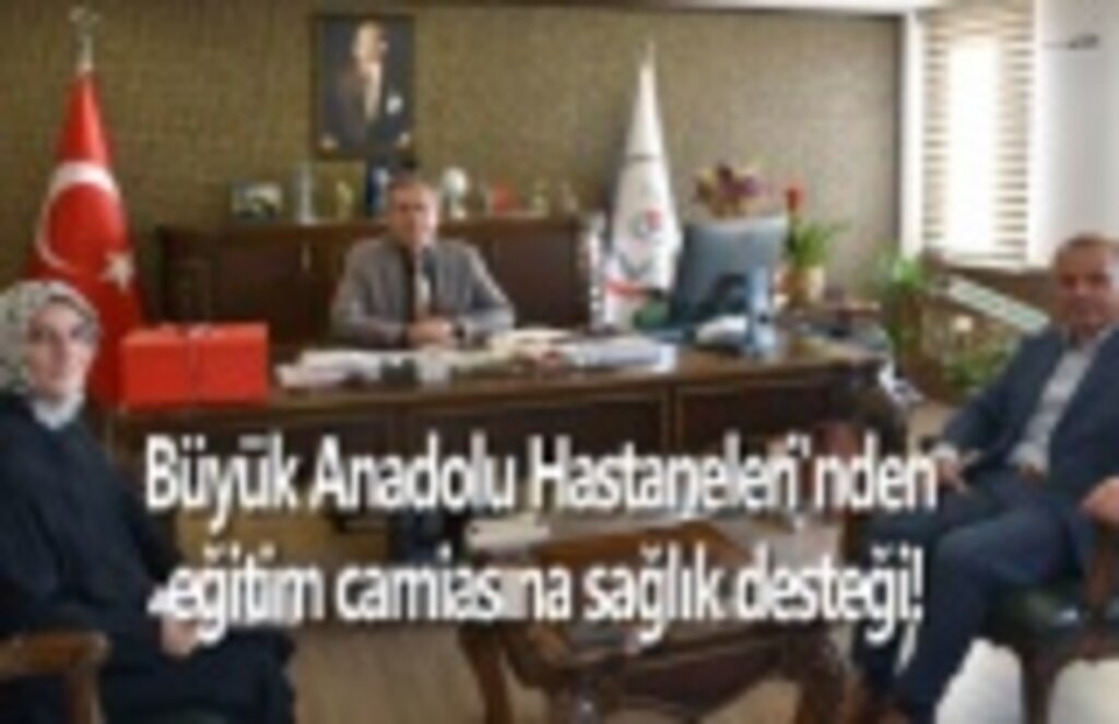 Büyük Anadolu Hastaneleri'nden eğitim camiasına sağlık desteği!