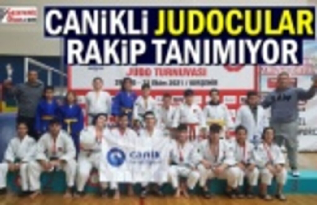 Canikli Judocular Rakip Tanımıyor