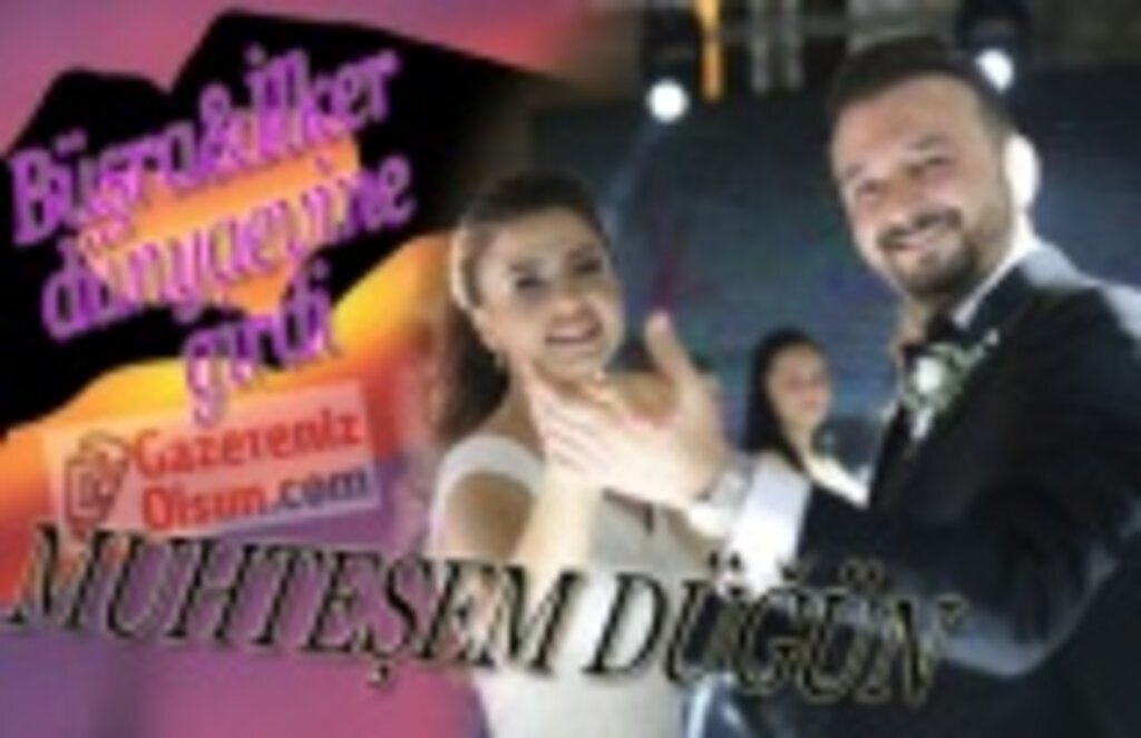 Diyetisyen Büşra Atmaca Eczacı İlker Özay evlendi