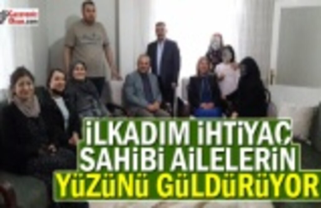 İlkadım'da İhtiyaç Sahibi Ailelere Yardımlar Sürüyor