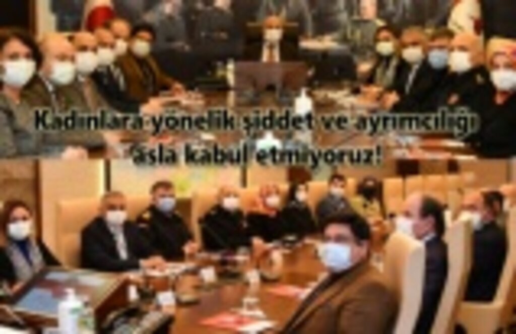 Kadınlara yönelik şiddet ve ayrımcılığı asla kabul etmiyoruz!