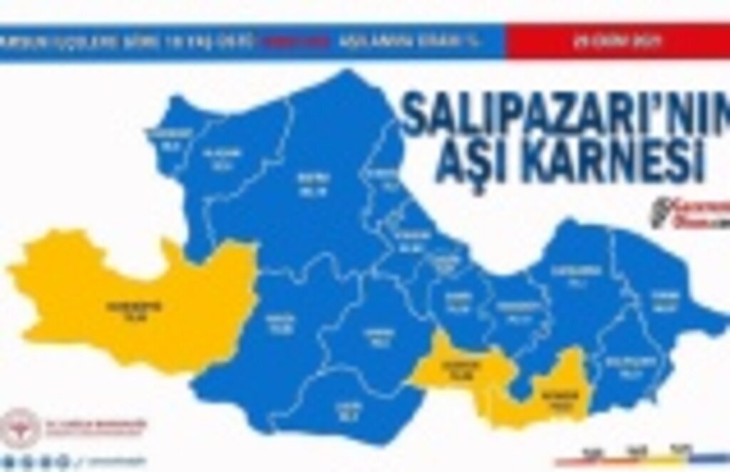 Salıpazarı'nın Aşı Karnesi Çıktı
