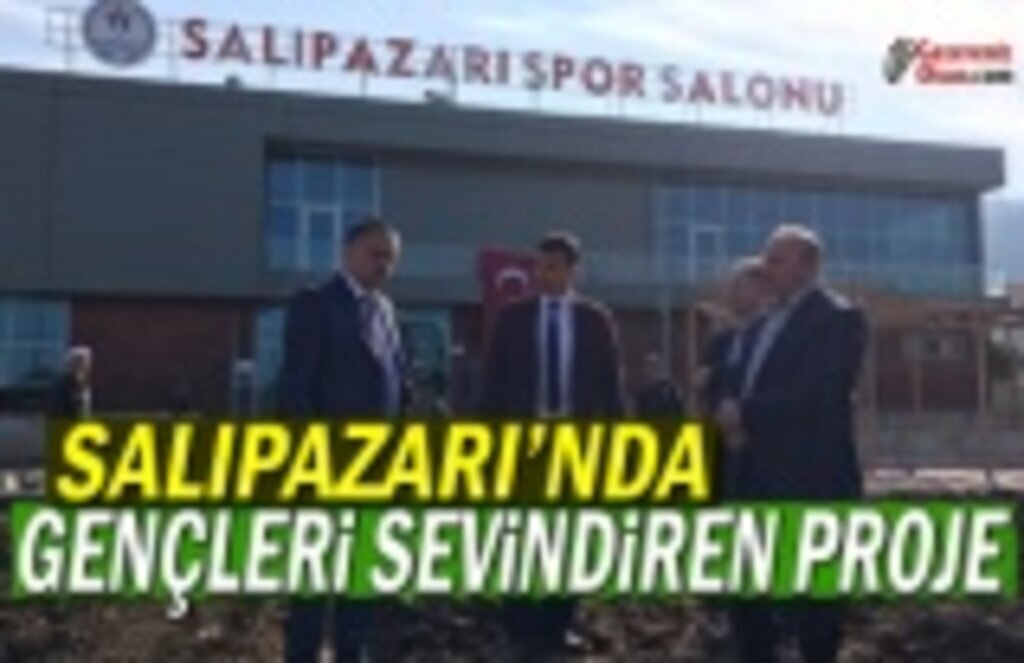 Salıpazrı'nda Gençleri Sevindiren Proje