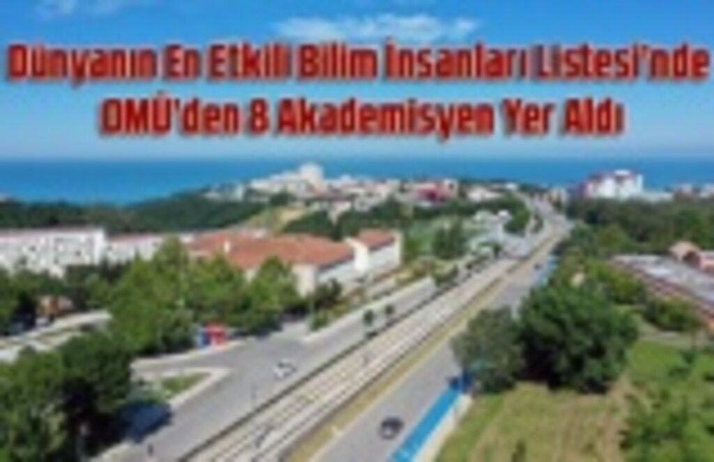 Samsun'dan 8 Akademisyen Stanford Üniversitesi listesinde