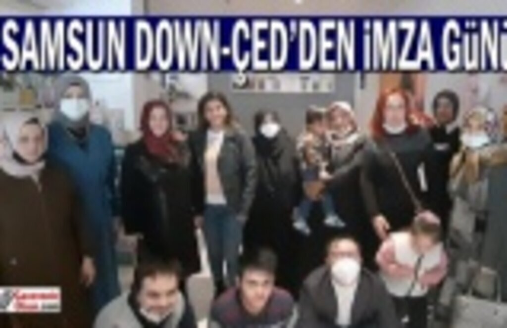 Samsun Down-Çed'den İmza Günü