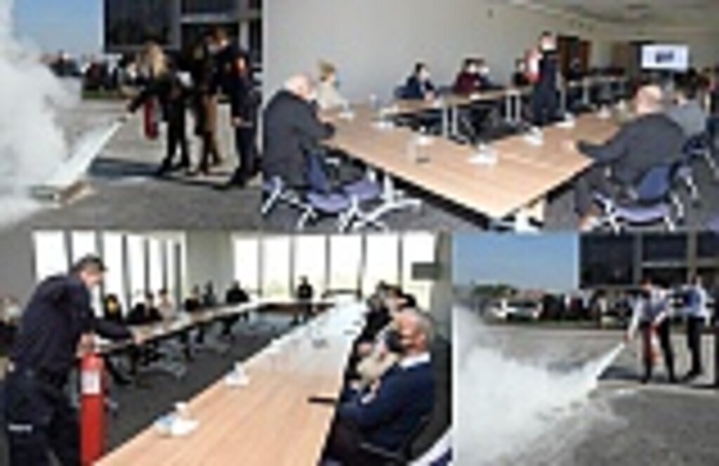 Samsun TSO personeline yangın eğitimi