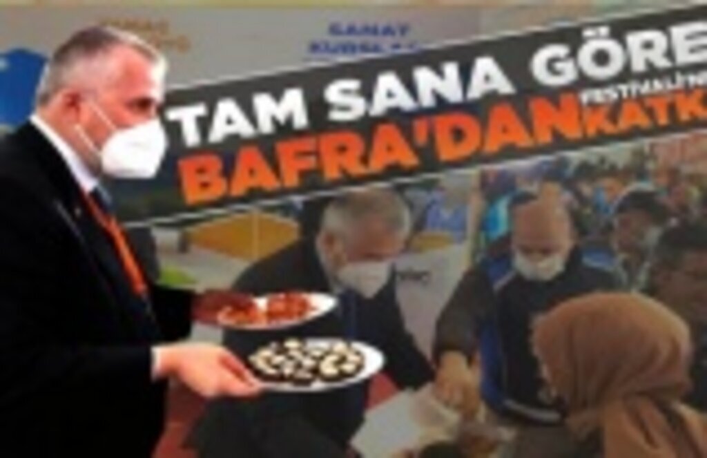 Tam Sana Göre Festivali'ne Bafra'dan katkı