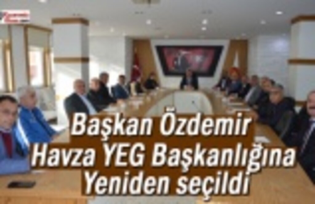 Başkan Özdemir Havza YEG Başkanlığına yeniden seçildi