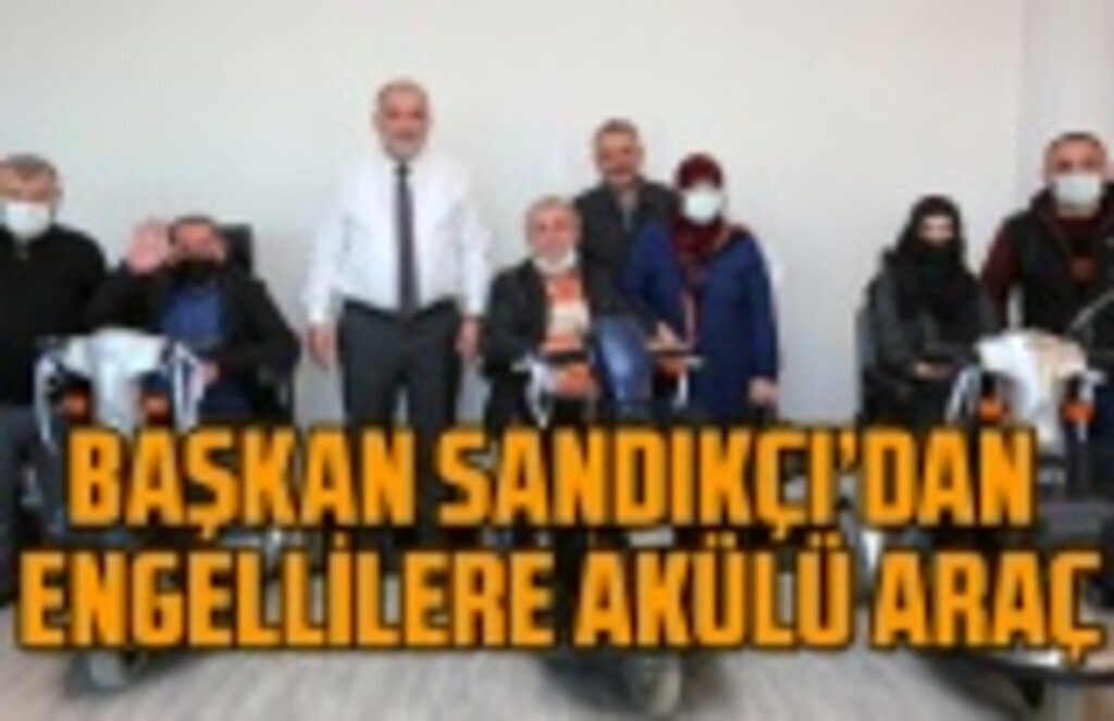 Canik Belediyesi Engelliler Günü'nde sevindirdi