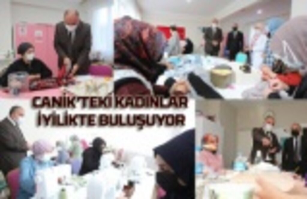 Canikli kadınlar iyilikte buluştu