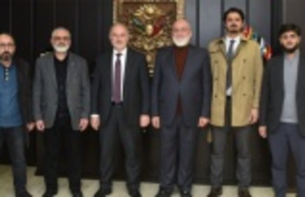 İnsani Yardım Vakfı Samsun Şubesi'nden OMÜ'ye ziyaret