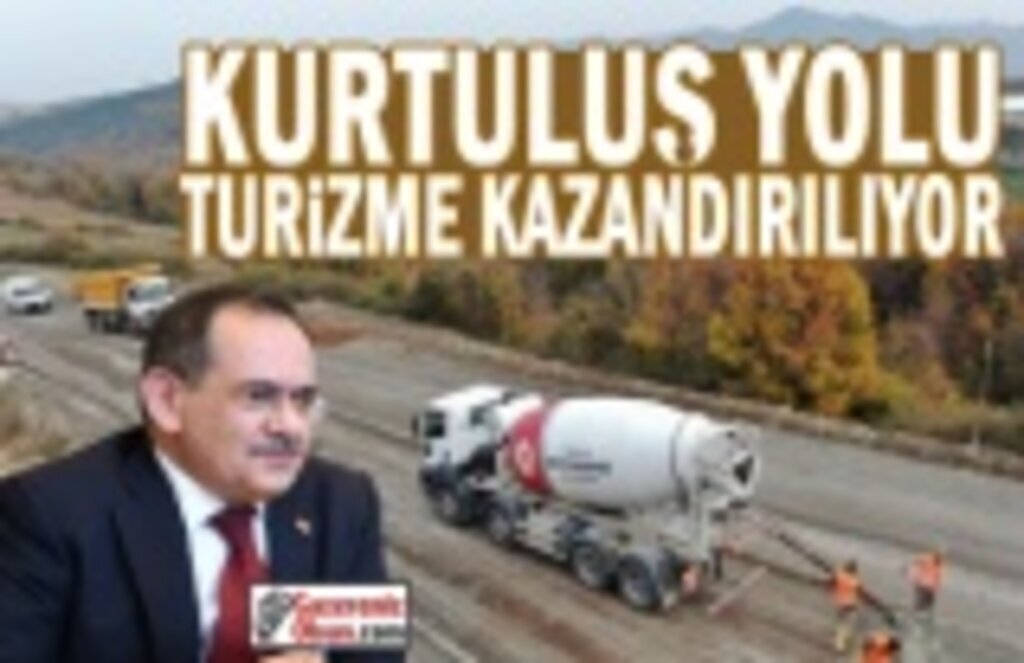 Kurtuluş Yolu turizme kazandırılıyor