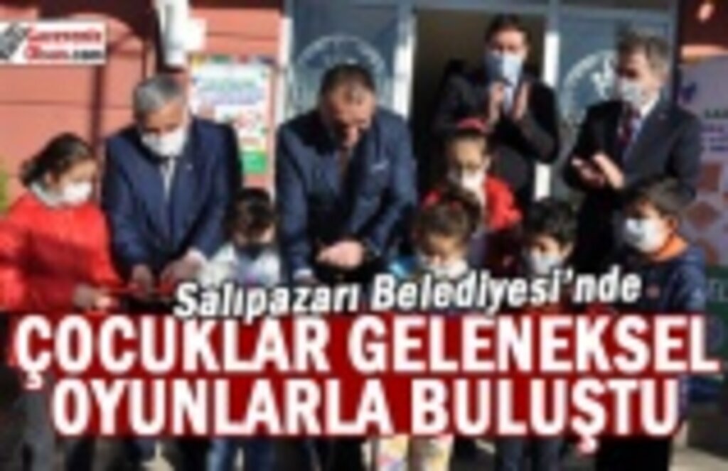 Salıpazarı'nda Çocuklar Geleneksel Oyunlarla Buluştu