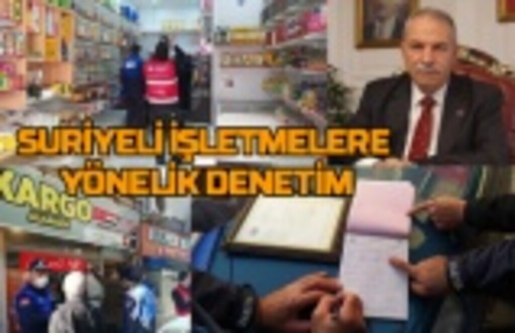 Suriyeli işletmelere denetim yapıldı - Samsun Haber