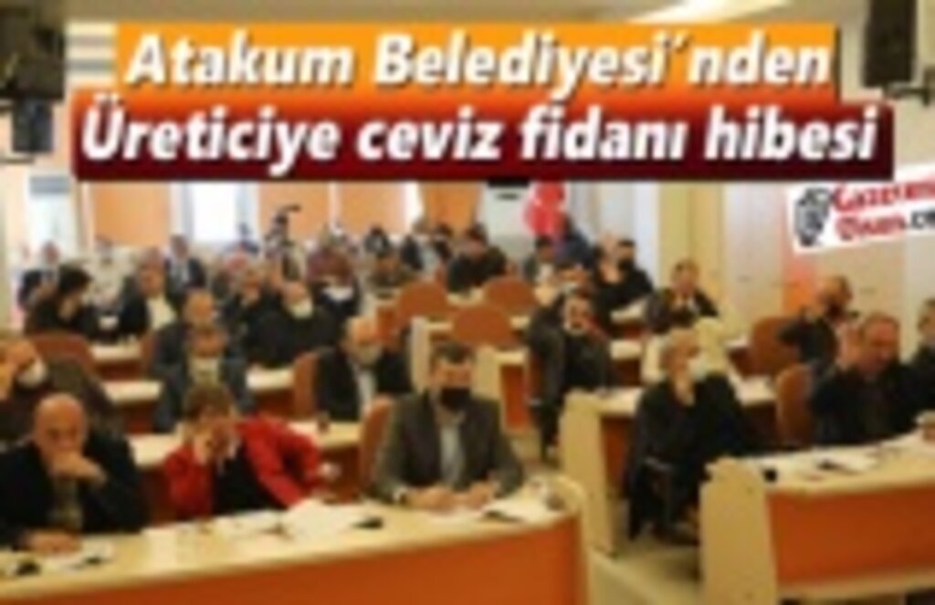 Atakum Belediyesi’nden üreticiye ceviz fidanı hibesi